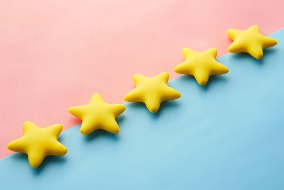 顧客からの高評価レビューのイメージ